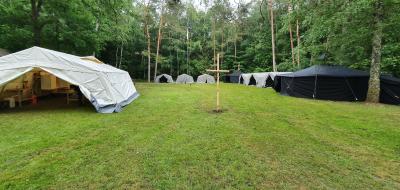 Unsere Zelte im Pfingstlager